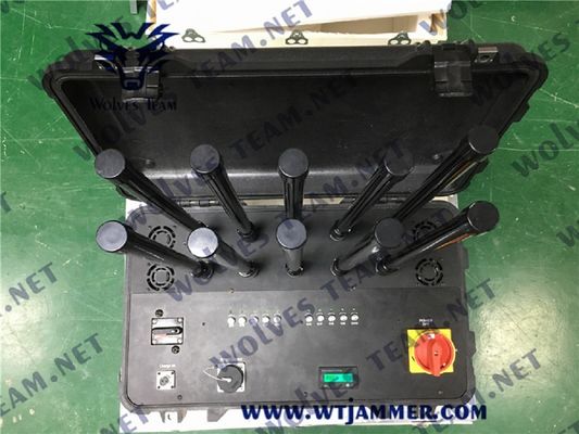 Jammer σημάτων 894MHZ CDMA φορητό Jammer τηλεφωνικών σημάτων κυττάρων του DCS 220W PC