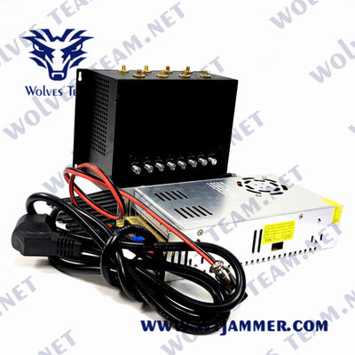 Αγορά 8 κανάλια 240VAC WiFi LoJack Jammer 50m UHF VHF 3G 4G 5G GPS online manufacture