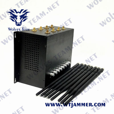 8 Jammer 50m καναλιών 240VAC WiFi LoJack UHF ΠΣΤ VHF 3G 4G 5G