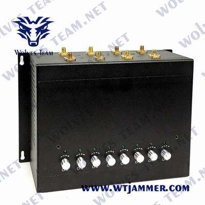 8 Jammer 50m καναλιών 240VAC WiFi LoJack UHF ΠΣΤ VHF 3G 4G 5G