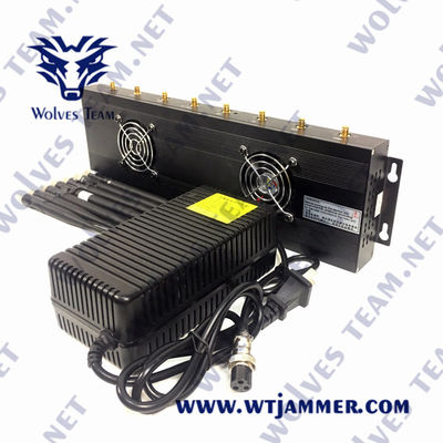 Blocker AC100V 35W GSM Lojack 3G 4G 5G κινητό τηλεφωνικό ΠΣΤ VHF UHF Jammer