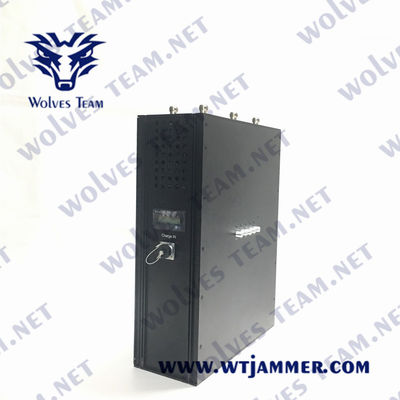 Αγορά Συστηματικό 150m 80W στρατιωτικό σακίδιο σήματος παρεμβολής 4G 5G έξι ζώνες online manufacture