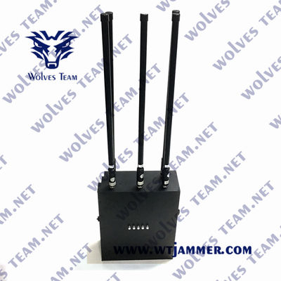 Συστηματικές Jammer 4G 5G έξι σημάτων σακιδίων πλάτης 150m 80W στρατιωτικές ζώνες