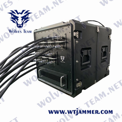 Jammer 12 ζώνες VCO βομβών προστάτη 330W RF IED VSWR που συντίθενται