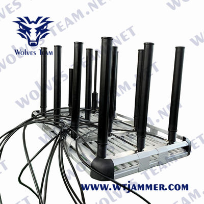 Φορητό Jammer συντεθειμένο VCO 500W βομβών RF IED με DDS τη συνοδεία