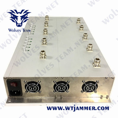 Κινητό τηλεφωνικό Jammer 50m GSM 5G LTE CDMA Lojack VHF UHF Jammer