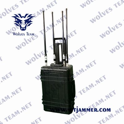 UHF Jammer 900W πελεκάνων IP65 VHF UMTS WCDMA για τη στρατιωτική συνοδεία VIP οχημάτων
