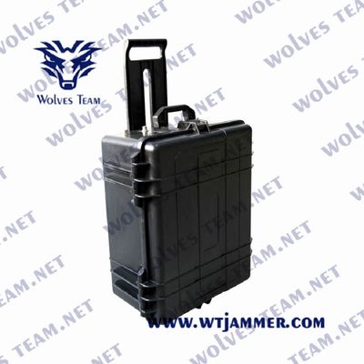 UHF Jammer 900W πελεκάνων IP65 VHF UMTS WCDMA για τη στρατιωτική συνοδεία VIP οχημάτων