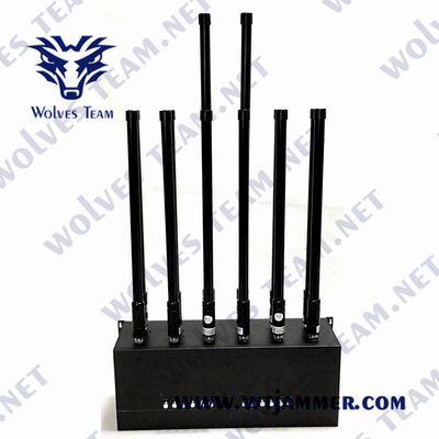 Blocker 60W WIFI σημάτων του DCS 3G 4G Lojack GSM κινητό Jammer ΠΣΤ RF