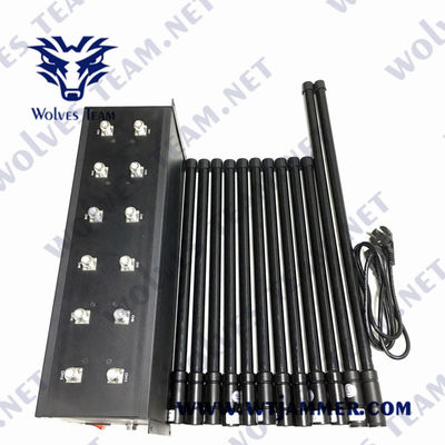 Blocker 60W WIFI σημάτων του DCS 3G 4G Lojack GSM κινητό Jammer ΠΣΤ RF