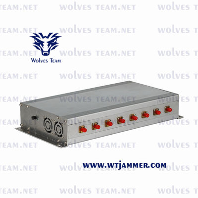 40W κινητό τηλεφωνικό Jammer Lojack VHF GSM LTE 5G UHF Blocker σημάτων