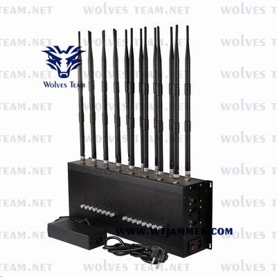 Το ΠΣΤ Lojack 160w 100m τηλεφωνικό Jammer 16 GSM ενώνει 3G 4G 5G για την αίθουσα συνεδριάσεων
