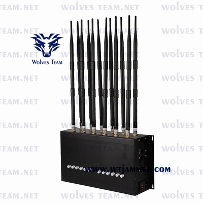 Το ΠΣΤ Lojack 160w 100m τηλεφωνικό Jammer 16 GSM ενώνει 3G 4G 5G για την αίθουσα συνεδριάσεων