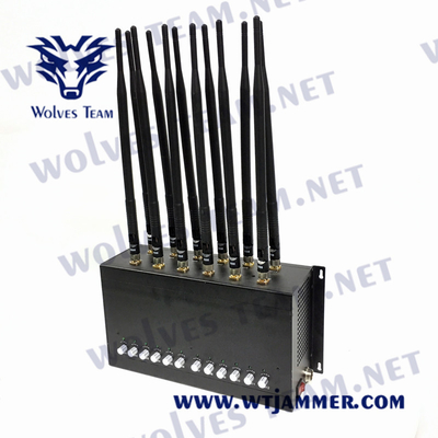 Κινητό τηλεφωνικό Blocker CDMA 24W Jammer 12 ΠΣΤ WIFI GSM του DCS κεραιών