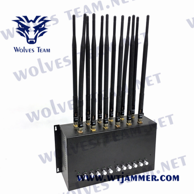 Κινητό τηλεφωνικό Blocker CDMA 24W Jammer 12 ΠΣΤ WIFI GSM του DCS κεραιών