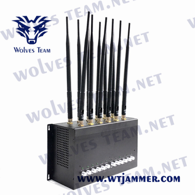 Κινητό τηλεφωνικό Blocker CDMA 24W Jammer 12 ΠΣΤ WIFI GSM του DCS κεραιών