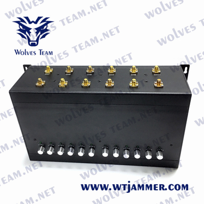 ΠΣΤ WIFI 50m Jammer 3G 4G 5G 10 GSM του DCS τηλεφωνικών σημάτων κυττάρων κεραίες UHF VHF