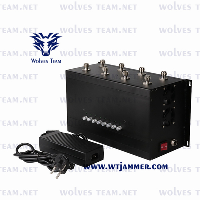 Jammer 80m 10W UHF VHF 3G 4G 5G σημάτων GSM WiFi Lojack CDMA