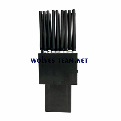 18 φορητό 2G 3G 4G 5G Jammer ζωνών όλο Jammer ΠΣΤ RF 315/433/868MHz ΠΣΤ L1 L2 L5 Lojack WiFi μέχρι 30M