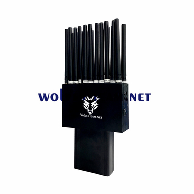 22 Jammer σημάτων ζωνών 22W RF ΠΣΤ Lojack τηλεφωνικού GSM 3G 4G 5G Wifi κυττάρων