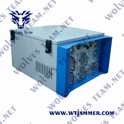 Αγορά Ανθεκτικό αδιάβροχο υπαίθριο Jammer φυλακών τηλεφωνικών σημάτων κυττάρων ΠΣΤ συχνότητας WIFI φυλακών υψηλής δύναμης online manufacture