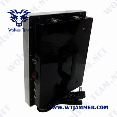 Jammer 3 ζώνες 15w σημάτων κηφήνων ΠΣΤ GSM WIFI 2.4G αδιάβροχες