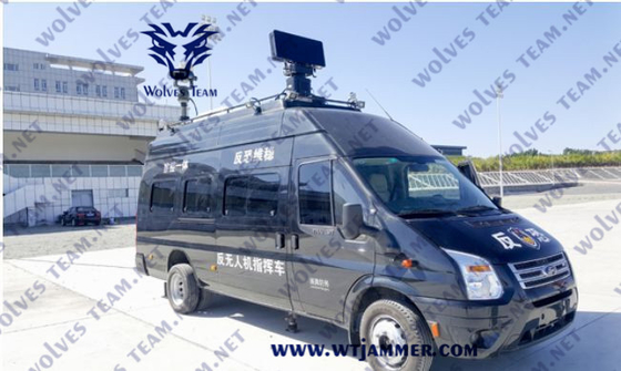 Κεραία Omni 2500 μέτρα Jammer 0.24m/S βομβών IED Jammer ΠΣΤ RF