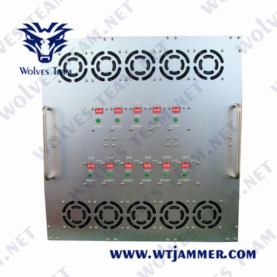 Jammer ΠΣΤ AC220V 1000W στρατιωτικό GSM CDMA 3G 4G WIFI 2.4G 5.8G