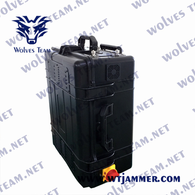 Jammer 240VAC σημάτων 1200 Watt υπαίθριο ΠΣΤ WIFI 3G 4G 5G GSM στρατιωτικό