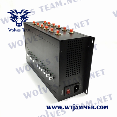 Jammer 12 ζώνη VHF UHF 24W GSM CDMA 240VAC Lojack για το τηλέφωνο κυττάρων