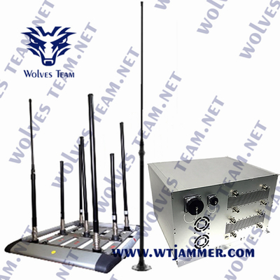 Jammer WIFI VHF βομβών 330W IED UHF ΠΣΤ 4G 5G με DDS το σύστημα συνοδειών