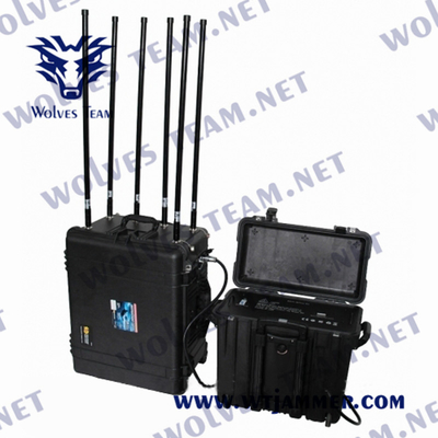 Jammer WIFI VHF βομβών 330W IED UHF ΠΣΤ 4G 5G με DDS το σύστημα συνοδειών