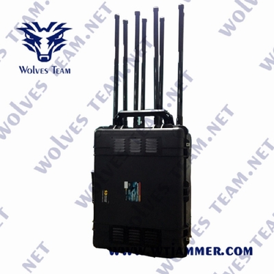 Αδιάβροχο υπαίθριο Jammer 400W σημάτων RF για το UMTS GSM CDMA