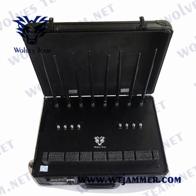 300 Jammer CDMA σημάτων βομβών Watt κανάλια GSM AC240V 8 για την αστυνομία