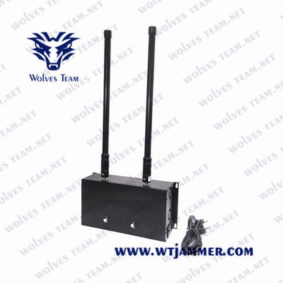 Αγορά Ολμοκατευθυνόμενες κεραίες Wifi Jammer 30m 2.4g 5.8g μεταλλικό περίβλημα online manufacture
