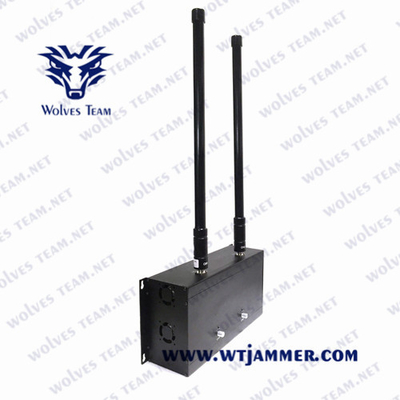 Κατευθυντικό Jammer 30m Wifi κεραιών Omni περίφραξη μετάλλων 2.4g 5.8g