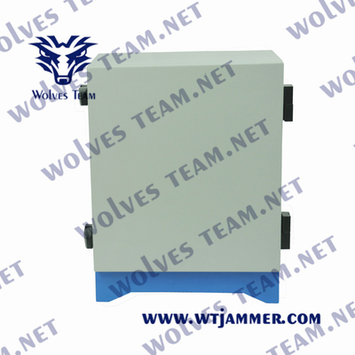 Jammer κυττάρων 500m πανκατευθυντικό τηλεφωνικό GSM 3G 4G 5G του DCS 300 Watt
