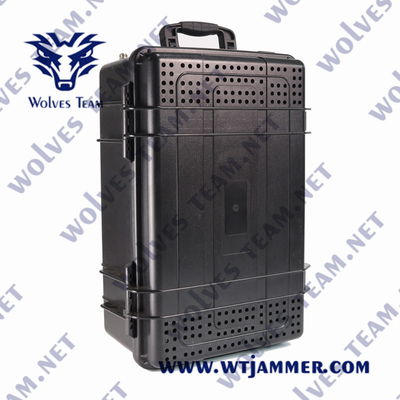 κινητό τηλεφωνικό Jammer 520MHz 500W Manpack GSM 3G 4G 5G για την επίθεση IED