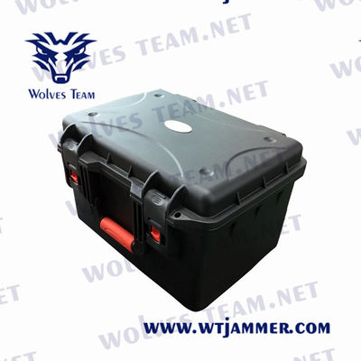 Αγορά Φορητό GSM Τζάμερ κινητών τηλεφώνων 500W 3G 4G 5G Εναλλακτική μπαταρία CDMA online manufacture
