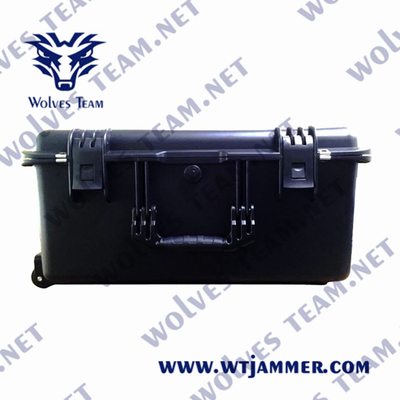 Φορητό Jammer PAL NTSC 2.4g 300W Wifi κραμάτων αργιλίου για το τηλέφωνο κυττάρων