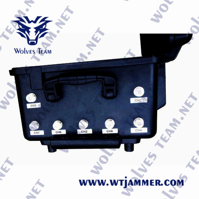 Jammer 20MHz-6000MHz WLAN WiFi 2.4g βομβών 1000W IED ασύρματο δίκτυο