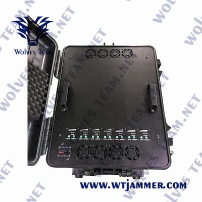 Jammer 20MHz-6000MHz WLAN WiFi 2.4g βομβών 1000W IED ασύρματο δίκτυο