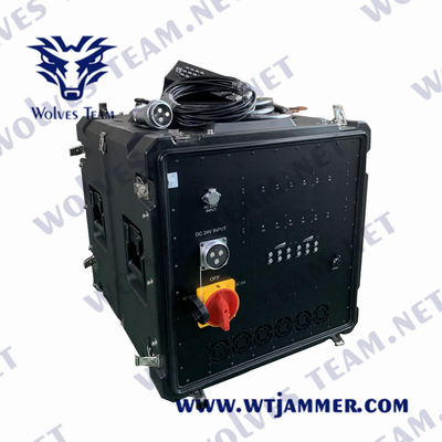 1200W Jammer βομβών οχημάτων στρατιωτικό DDS 6000MHz Jammer τηλεφωνικών σημάτων κυττάρων