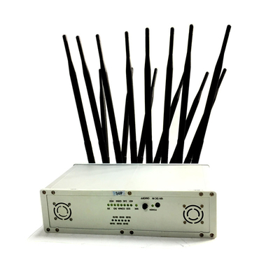 12 τηλεφωνικό Jammer Lojack κυττάρων ζωνών 3G 4G 5G τηλεχειρισμός όλο Jammer σημάτων ζωνών