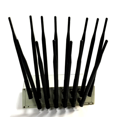 12 τηλεφωνικό Jammer Lojack κυττάρων ζωνών 3G 4G 5G τηλεχειρισμός όλο Jammer σημάτων ζωνών