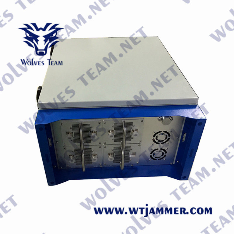 IP68 κυψελοειδές Jammer σημάτων τηλεφωνικού GSM CDMA 2G 3G 4G 5G GPSL1 WiFi2.4GHz κυττάρων Blocker συχνότητας υπαίθρια χρήση