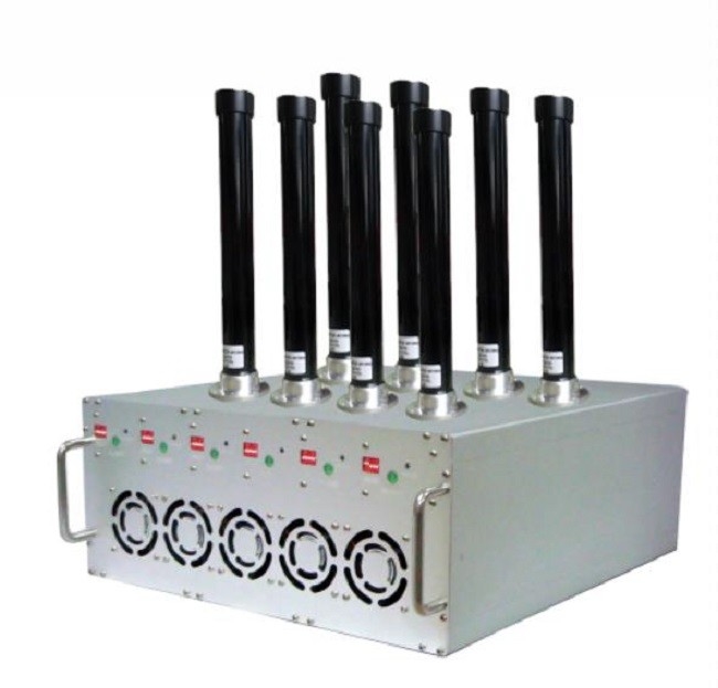 240W 8 ενώνει την εσωτερική Jammer σημάτων 2G 3G 4G 5G WIFI πρόσθετη πολυμερή μπαταρία λίθιου