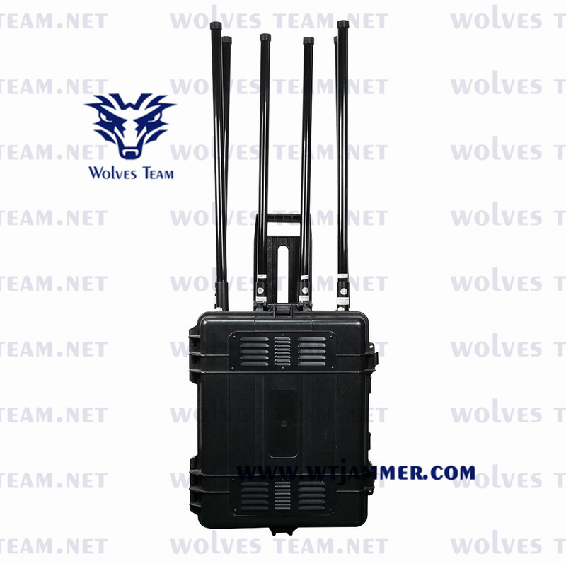 Jammer σήματος κινητού τηλεφώνου Mutli-Band UHF VHF WiFi GPS GSM 3G 4G 5G Signal Jammer 20-6000MHz Signal Jammer Bomb