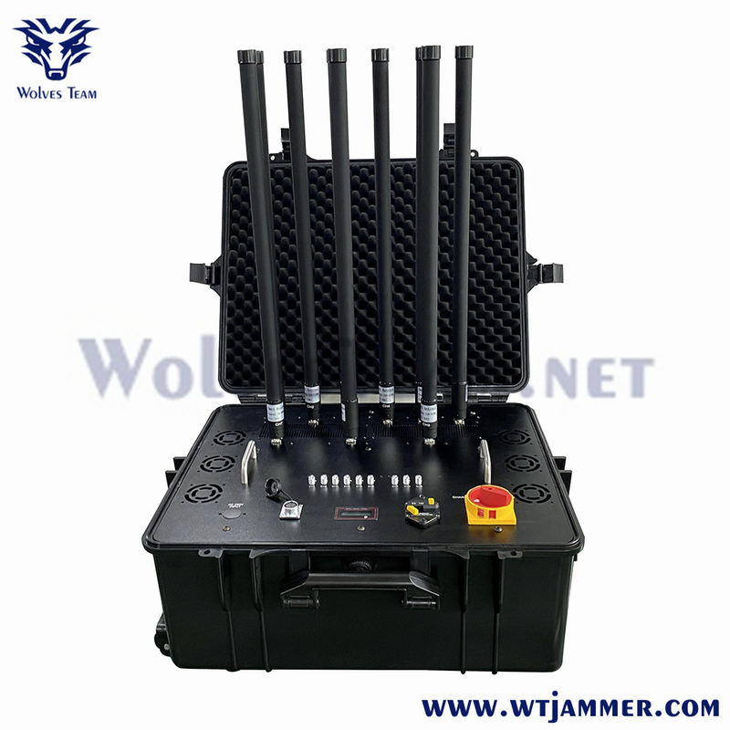 Φορητός τύπου 8 ζώνες GPS WiFi GSM 3G 4G 5G κινητό τηλέφωνο σήμα jammer Factory τιμή