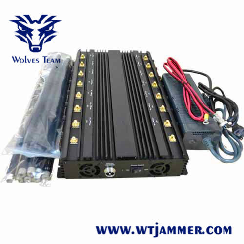 Jammer τηλεφωνικών σημάτων UMTS 3G/GSM800/900MHz 4G 5G κινητή φράσσοντας σειρά μέχρι 40m